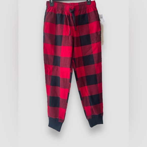 Old Navy Women’s Flannel Jogger Pajama Pants Red/Black Buffalo Plaid Size XS NWT - Picture 4 of 9